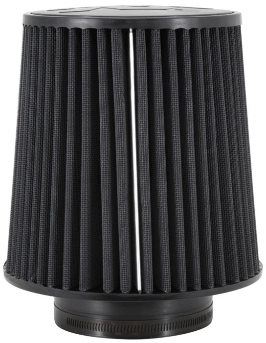 K&N Universal Rubber Filter-Round Tapered 4.5in Flange ID x 8in Base OD x 6.625in Top OD x 8in H RU-5283HBK