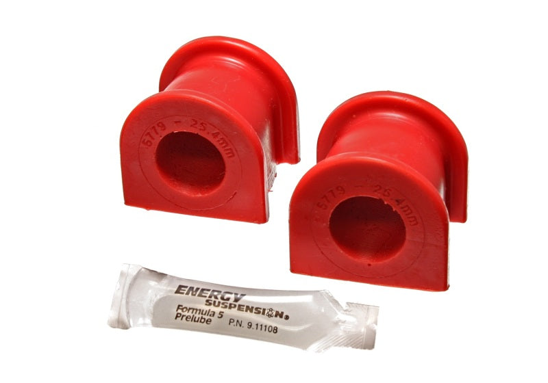 Energy Suspension 04-05 Acura TSX Red 25.4mm/1in Front Sway Bar Bushing Set 16.5137R