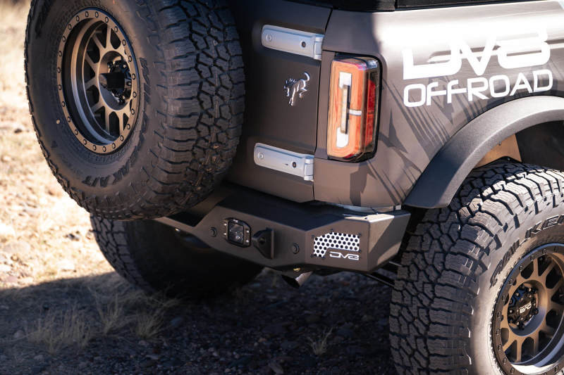 DV8 Offroad 21-22 Ford Bronco MTO Series Rear Bumper RBBR-01