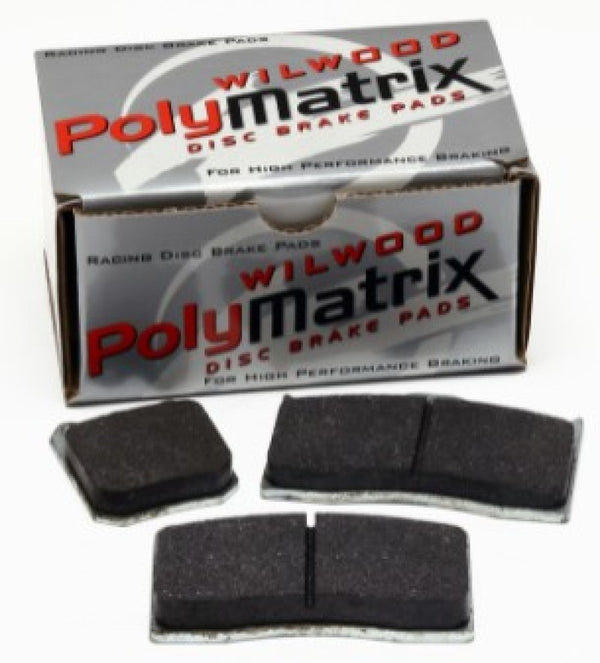Wilwood PolyMatrix Pad Set 6617 E W6A /W4A AERO 4/6 (.670in Thk) 15E-12604K