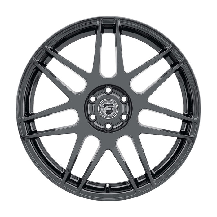 Forgestar F14 17x9 / 5x114.3 BP / ET35 / 6.4in BS Gloss Black Wheel F25179065P35