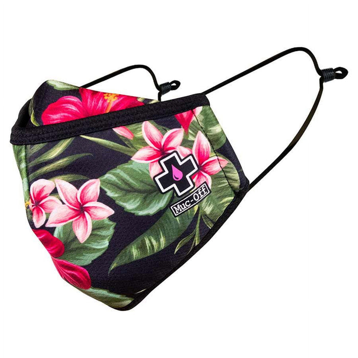 Muc-Off Aloha Reusable Facemask Large Aloha (Black Aloha)