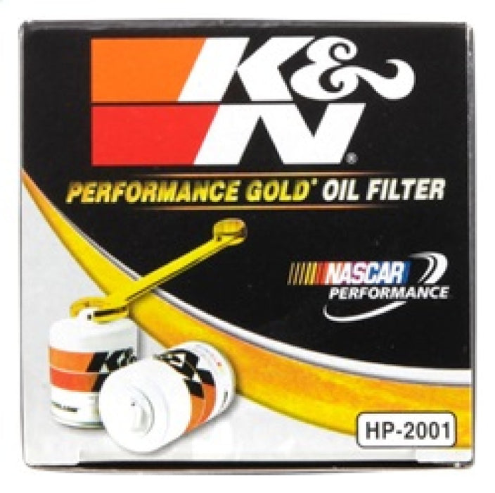 K&N Oil Filter OIL FILTER; AUTOMOTIVE HP-2001