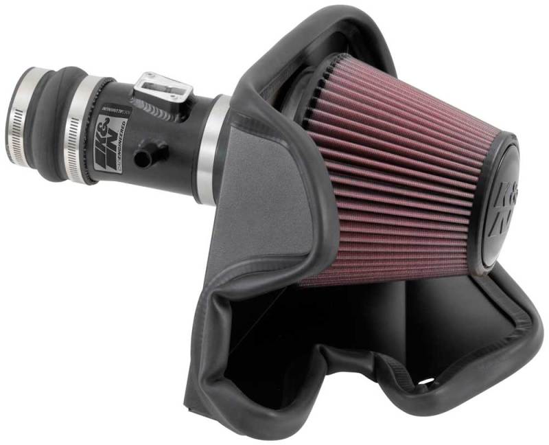 K&N 69 Series Typhoon Performance Intake Kit 13-14 Compatible with Nissan Altima/Pathfinder 3.5L V6 69-7063TTK