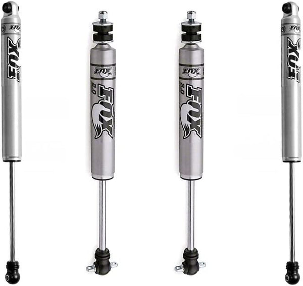 FOX Open Box Perf. Series Ifp Shocks Front Rear, Fits Jeep Wrangler JK 07-15 W/0-1" Lift 985-24-027 X2 985-24-028 X2 F0146_OB