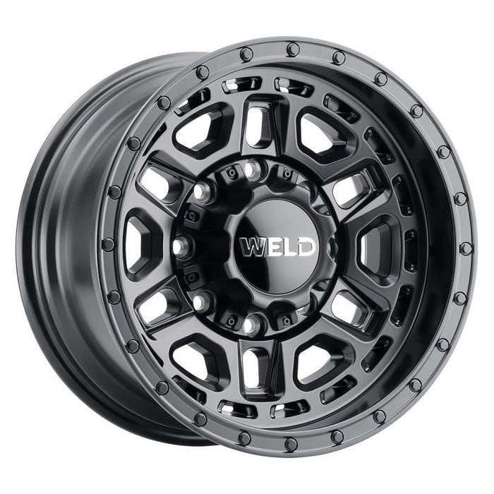 17x10 WELD Off-Road W119 Crux Satin Black Wheel 5x4.5/5x5 (-25mm)