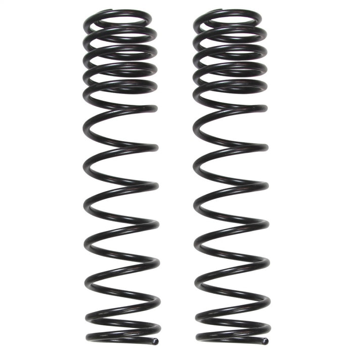 Skyjacker compatible with Jeep JL Rubicon 4DR Front Dual Rate Long Travel Coil Springs 1-1.5 inch Lift JLUR15FDR