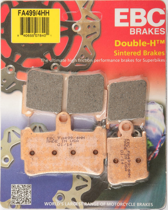 EBC Double-H Sintered Brake Pads - FA499/4HH