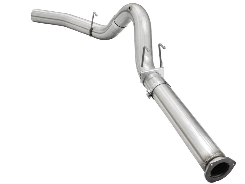 aFe Atlas Exhausts 5in DPF-Back Aluminized Steel Exhaust System 2015 Ford Diesel V8 6.7L (td) No Tip 49-03064