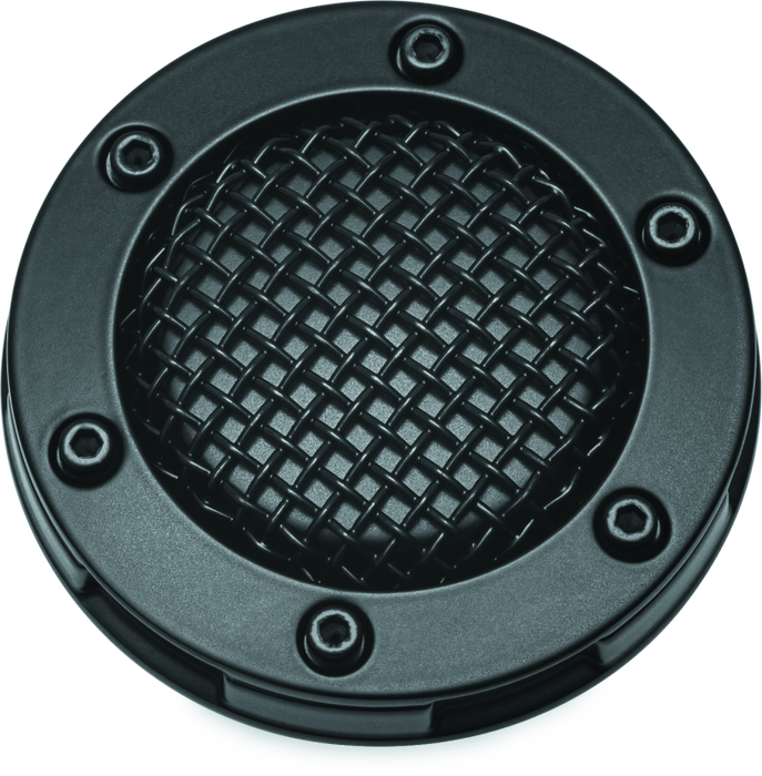 Kuryakyn Mesh Gas Cap Vented Black 6549