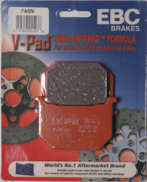 Ebc 15-51V Brake Pads V-Series