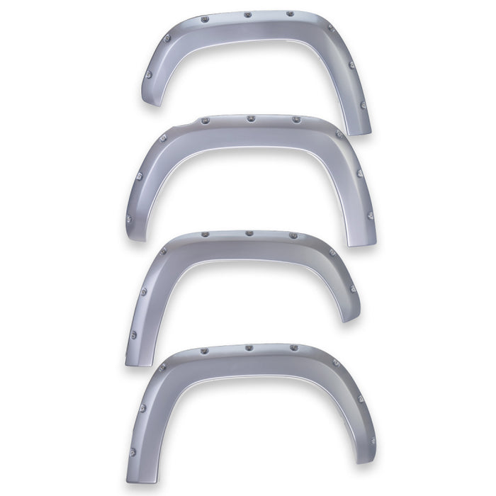 EGR 2017 Ford Super Duty Bolt-On Look Color Match Fender Flares Set Ingot Silver 793914-UX