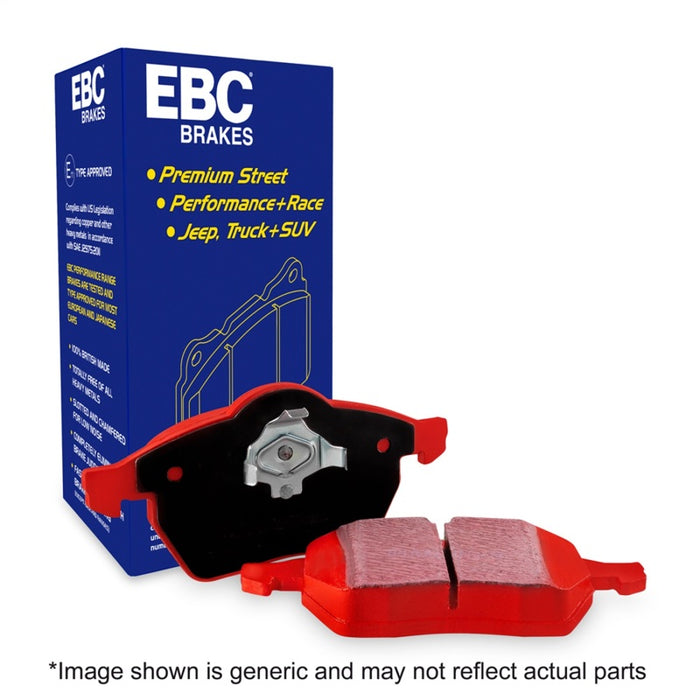 EBC 2017+ Kia Cadenza 3.3L (Elec H/B) Redstuff Rear Brake Pads DP33091C