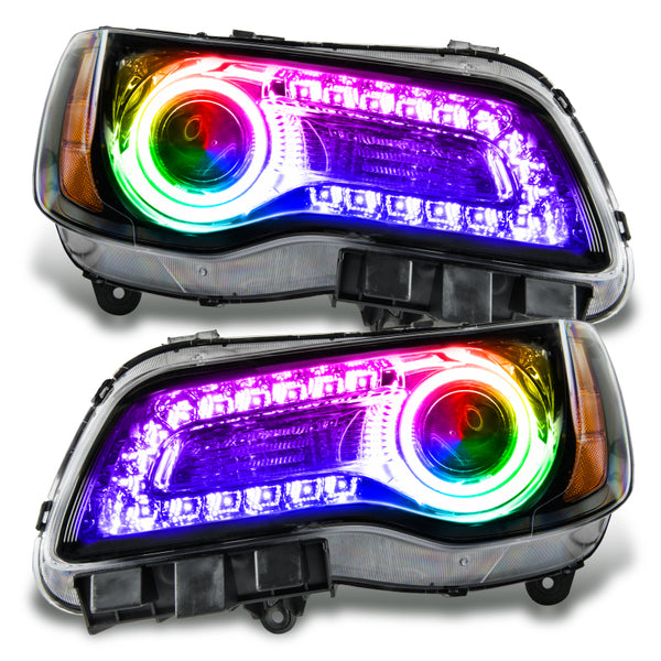 Oracle 11-14 Chrysler 300C SMD HL Black NON HID DRL w/o Controller SEE WARRANTY 7731-334