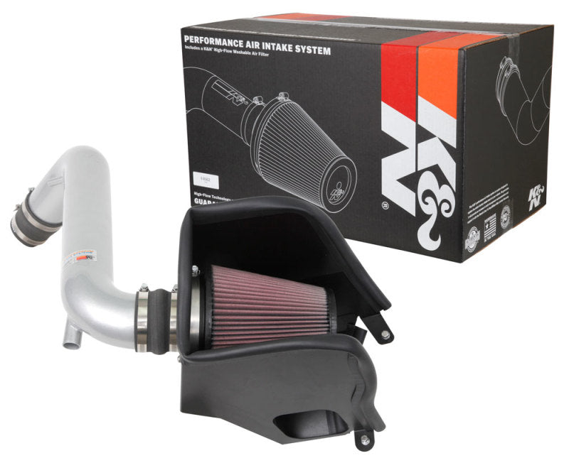 K&N 19-20 Hyundai Veloster R L4-1.6L F/I Typhoon Performance Air Intake System 69-5323TS