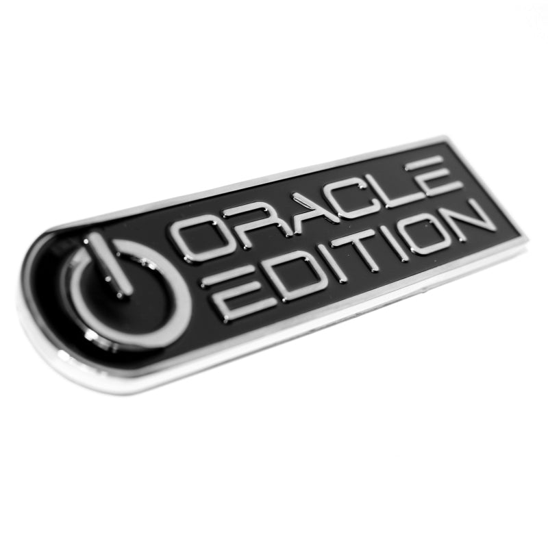 Oracle Edition Badge Right/Passenger Black/White SEE WARRANTY 8031-504