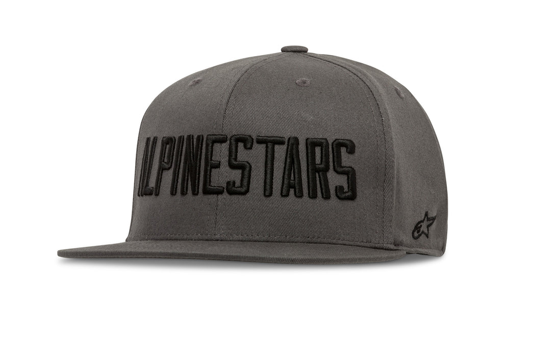 Alpinestars Word Hat Charcoal/Black Sm/Md 1038-81016-1810-S/M