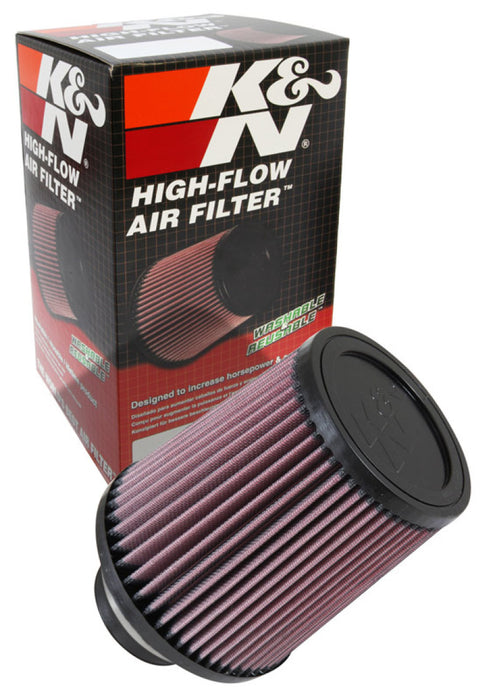 K&N Filter Universal Rubber Filter 2 3/4 inch Flange 6 inch Base 5 inch Top 6 1/2 inch Height RU-4870