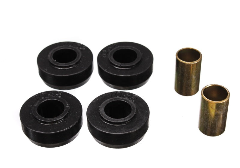 Energy Suspension 62-67 Chevy Nova Black Front Strut Rod Bushing Set 3.7105G