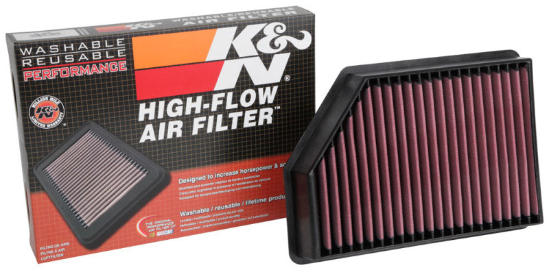 K&N 2020 Chevrolet Silverado 2500/3500 6.6L Diesel Drop In Replacement Air Filter 33-5098