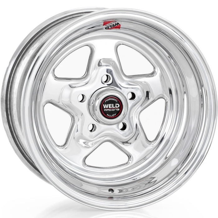 Weld ProStar 15x12 / 5x4.75 BP / 4.5in. BS Polished Wheel Non-Beadlock 96-512278