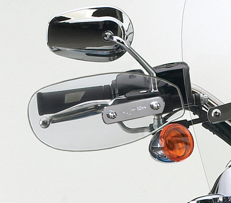 National Cycle Hand Deflector (CLEAR) For 09-14 HARLEY XL883N