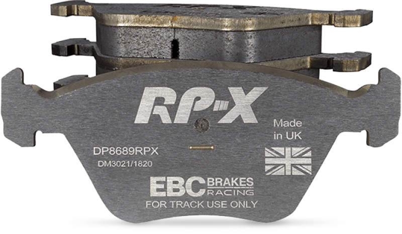 EBC Racing 98-05 Fits Porsche 911 (996) Carrera 2 3.4L (Cast Iron Rotor Only) Rp-X Rear Brake Pads DP81208RPX