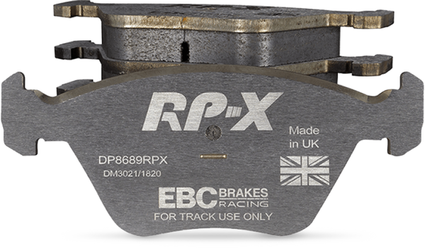 EBC Racing 2014+ Audi S3 2.0L Turbo RP-X Front Brake Pads DP82127RPX