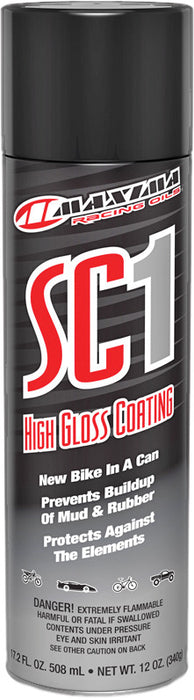 Maxima 78920 SC1 High Gloss Coating 17.2 FL. OZ. 508 mL - NET WT. 12 OZ. (340g), Single,Black