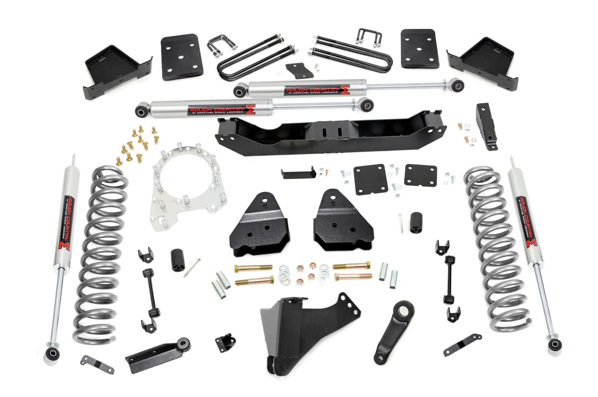 Rough Country 4.5 Inch Lift Kit M1 Shocks Fits Ford F-250/F-350 Super Duty (17-22) 50640