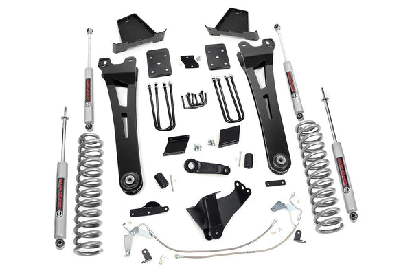 Rough Country 6 Inch Lift Kit Diesel Radius Arm Ovld Fits Ford F-250 Super Duty (11-14) 540.20
