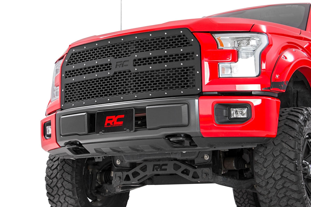 Rough Country Mesh Grille Fits Ford F-150 2WD/4WD (2015-2017) 70191