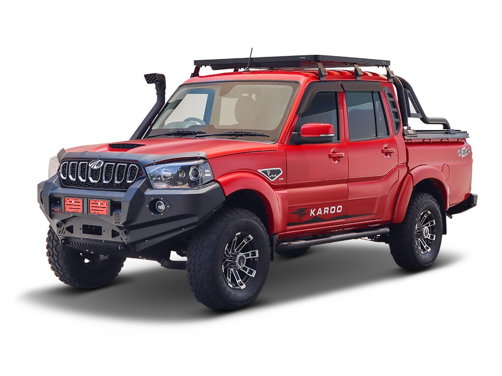 Front Runner Mahindra Pik-Up Double Cab (2006-Current) Slimline II Roof Rack Kit KRMD005T