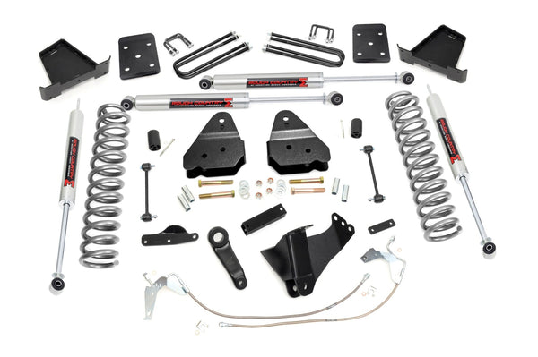 Rough Country 4.5 Inch Lift Kit W/O Overloads M1 Fits Ford F-250/F-350 Super Duty (08-10) 47840