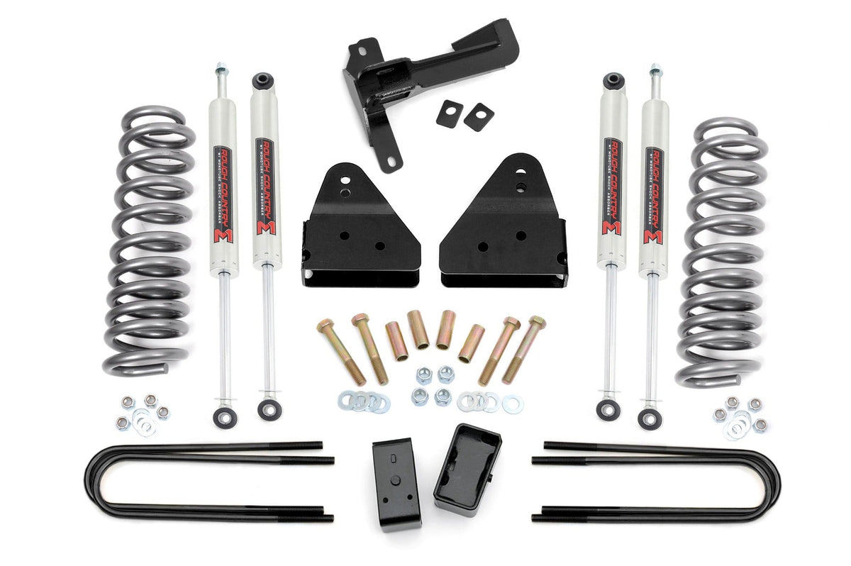 Rough Country 3 Inch Lift Kit M1 Coil Fits Ford F-250 Super Duty 4WD (2011-2016) 56240