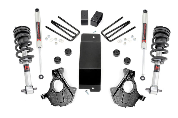 Rough Country 3.5 Inch Lift Kit Cast Steel Lca M1 Strut Fits Chevy/GMC 1500 (07-13) 11940