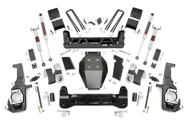 Rough Country 5 Inch Lift Kit Ntd M1 Fits Chevy/GMC 2500HD/3500HD (11-19) 26040