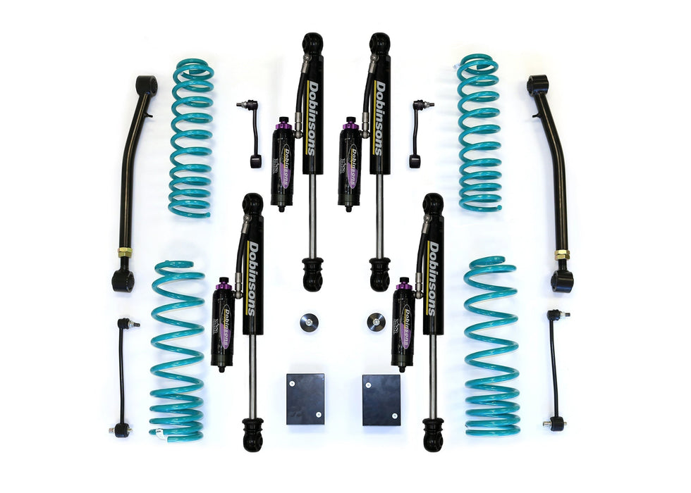 Dobinsons 3" MRR 3-Way Adjustable Suspension Lift Kit compatible with Jeep Wrangler JL 4-door