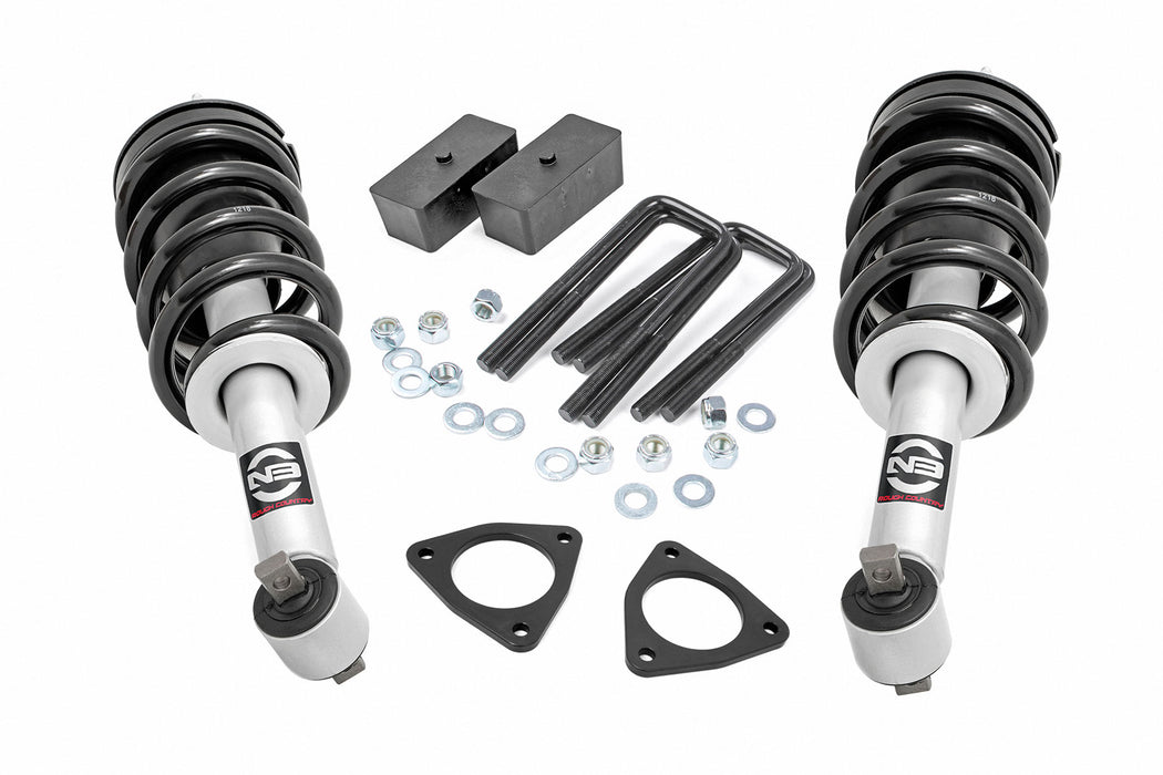 Rough Country 2.5 Inch Lift Kit Alu/Cast Steel N3 Strut Chevy/fits gmc 1500 (07-16) 1319