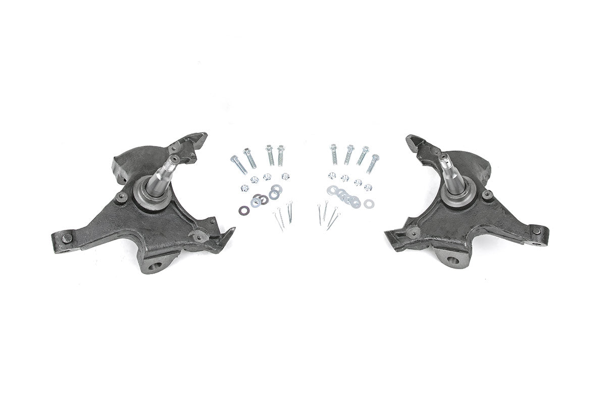 Rough Country 2 Inch Lowering Spindles Fits Chevy C1500/K1500 Truck Extended Ca (88-99) 1725BOX1