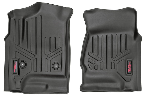Rough Country Floor Mats Front Fits Chevy/GMC 1500/2500HD/3500HD (14-19) M-2141