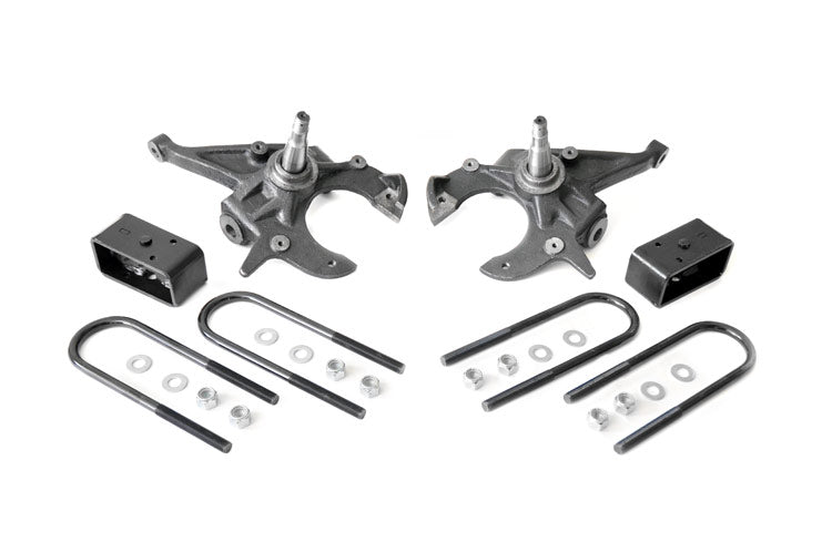 Rough Country Lowering Kit 2 Inch Fr 2.5 Inch Rr Chevy/fits gmc S10 Truck (82-03)/Sonoma (91-03) 724