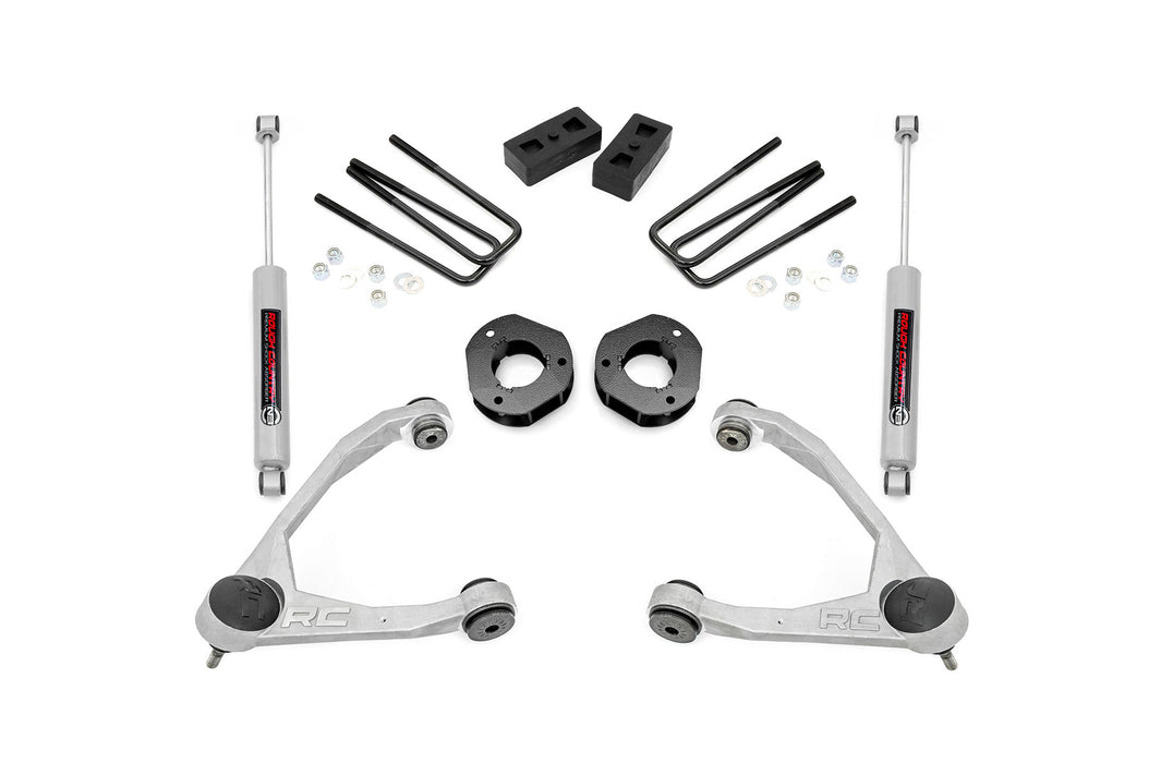 Rough Country 3.5" Lift Kit Forged Uca Cast Steel Chevy/fits gmc 1500 (07-16) 19831