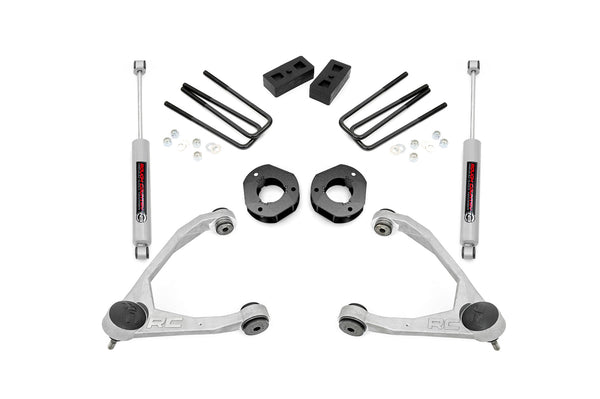 Rough Country 3.5" Lift Kit Forged Uca Cast Steel Fits Chevy/GMC 1500 (07-16) 19831