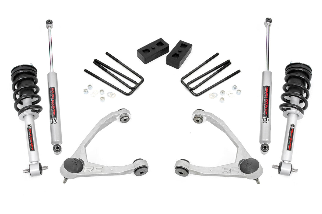 Rough Country 3.5 Inch Lift Kit Cast Steel N3 Strut Chevy/fits gmc 1500 (07-13) 246.23