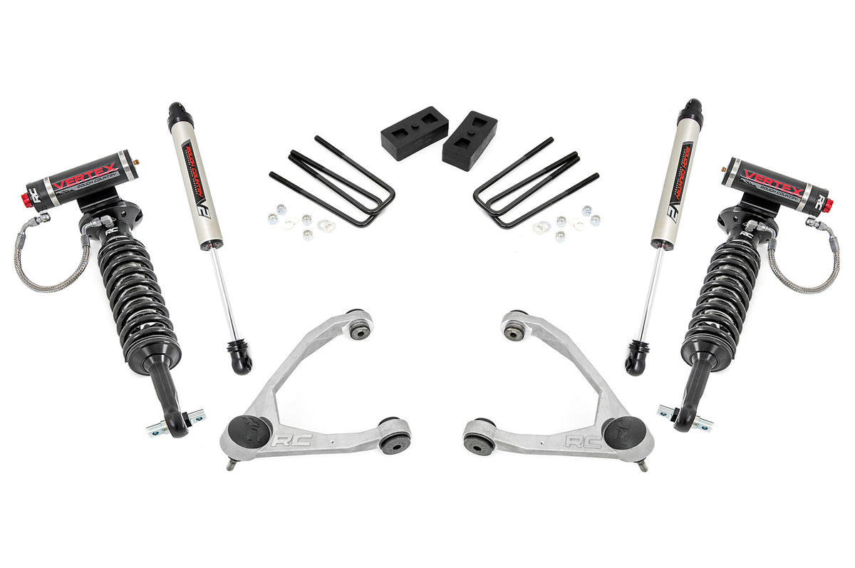 Rough Country 3.5" Lift Kit Forged Uca Cast Steel Vertex/V2 Fits Chevy/GMC 1500 (07-13) 19857