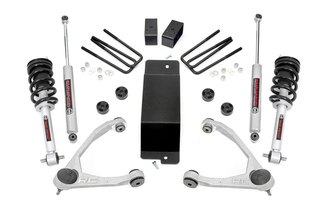 Rough Country 3.5 Inch Lift Kit Uca N3 Struts Chevy/fits gmc 1500 (07-13) 27731