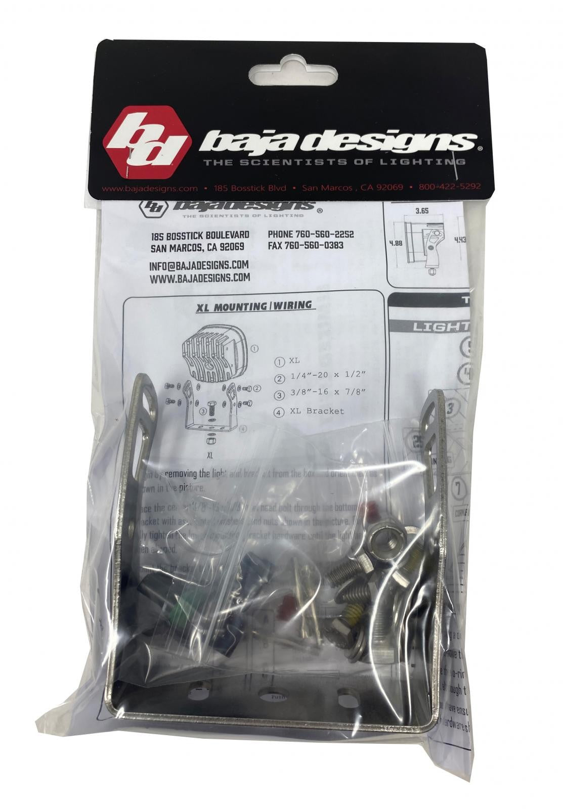 Baja Designs Parts Bag XL Single 660308