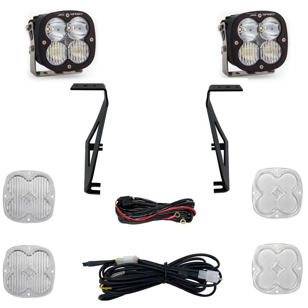 Baja Designs 2021+ Ford Raptor XL Sport A-Pillar Kit 448058