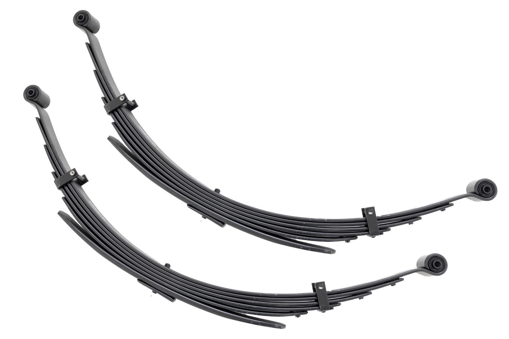 Rough Country Rear 52 Inch Leaf Springs 6" Lift Pair fits gmc C15/K15 Truck (73-87)/Half-Ton Suburban (73-91) 8028Kit